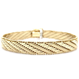 Estate 7" Textured Bracelet