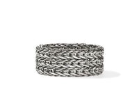 Icon Link Silver 9mm Band Ring Sz 7 by John Hardy