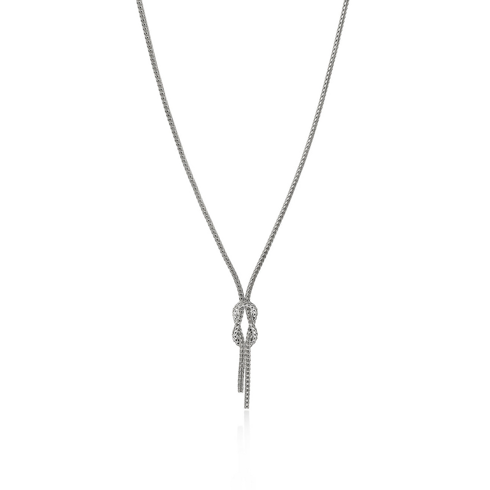 Love Knot Silver Chain Necklace by John Hardy