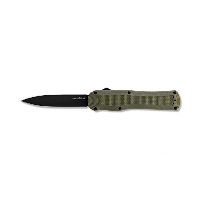 Autocrat, Finish Black Blade Steel: CPM-S30V (58-60) Handle Olive Drab G10 (Olive Drab) by Benchmade