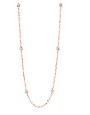 Diamond Station Necklace