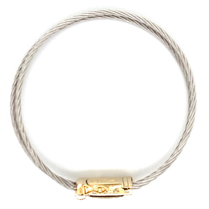 Estate 6.75" Cable Bracelet