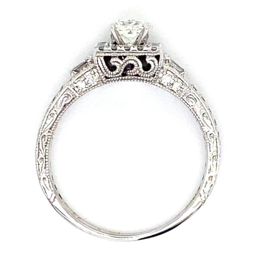 Estate Vintage Style Engagement Ring