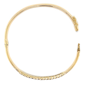 Estate 0.15cttw Diamond Bangle