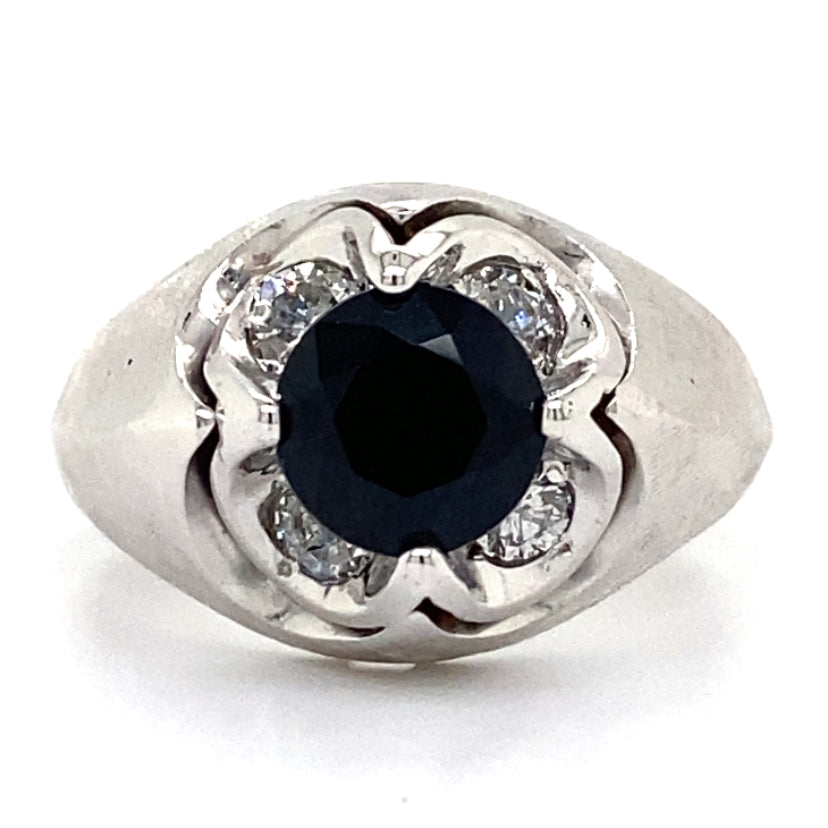 Estate Gent's Sapphire Ring