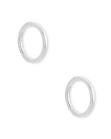 Keeley Sterling Silver Huggie Earrings by Kendra Scott