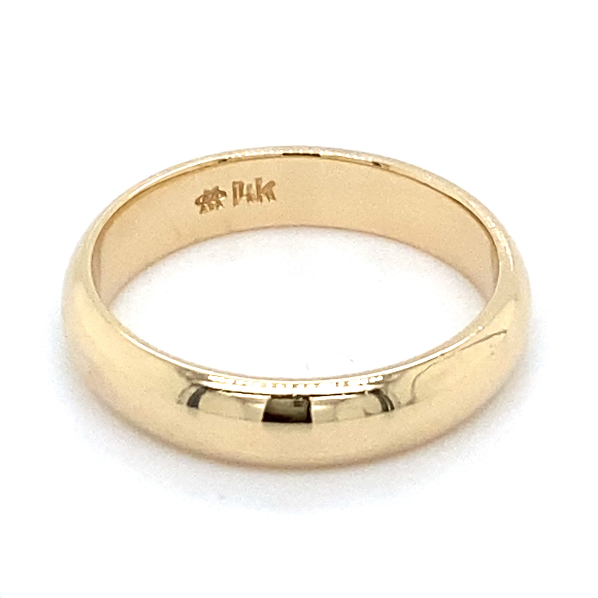 Estate 4mm Wedding Band