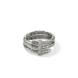 Spear Diamond Pave Double Wrap Ring by John Hardy