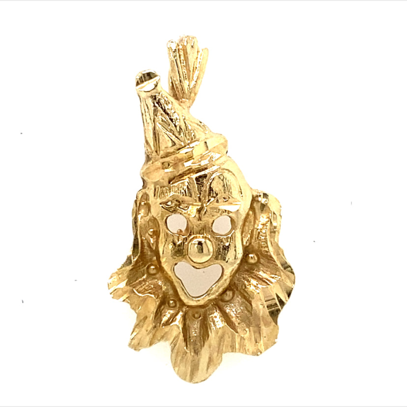 Estate Clown Pendant