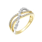 Twist Diamond Ring