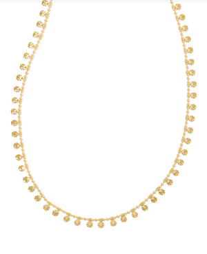 Ivy Gold Plated Chain Necklace by Kendra Scott