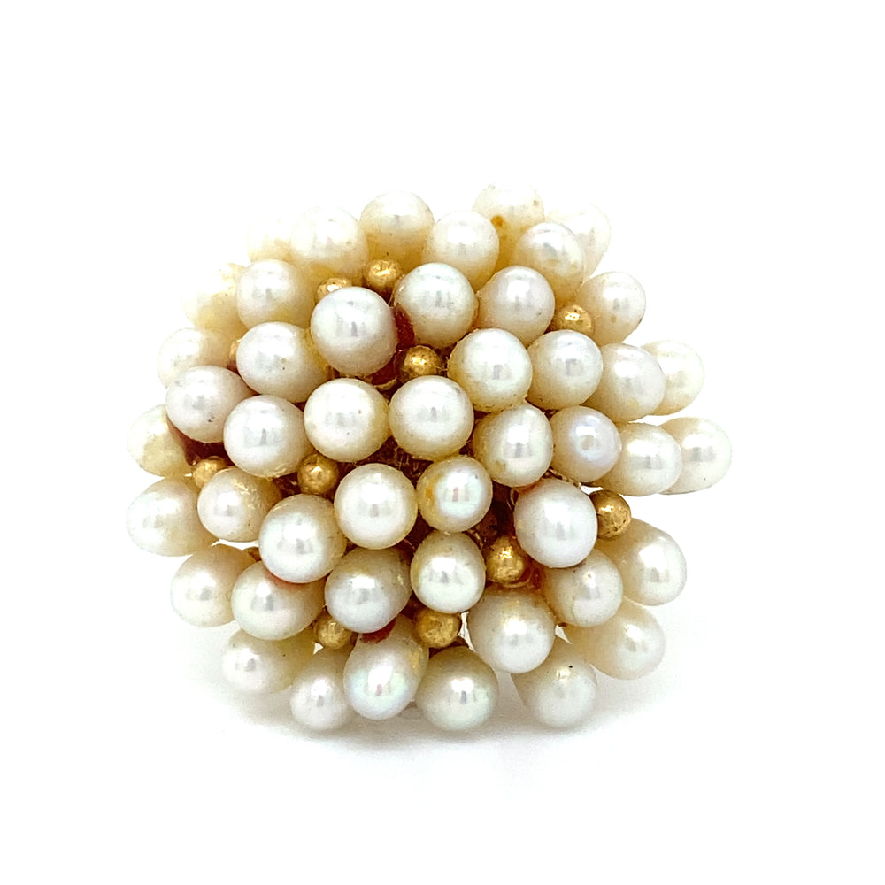 Estate Pearl Cocktail Ring