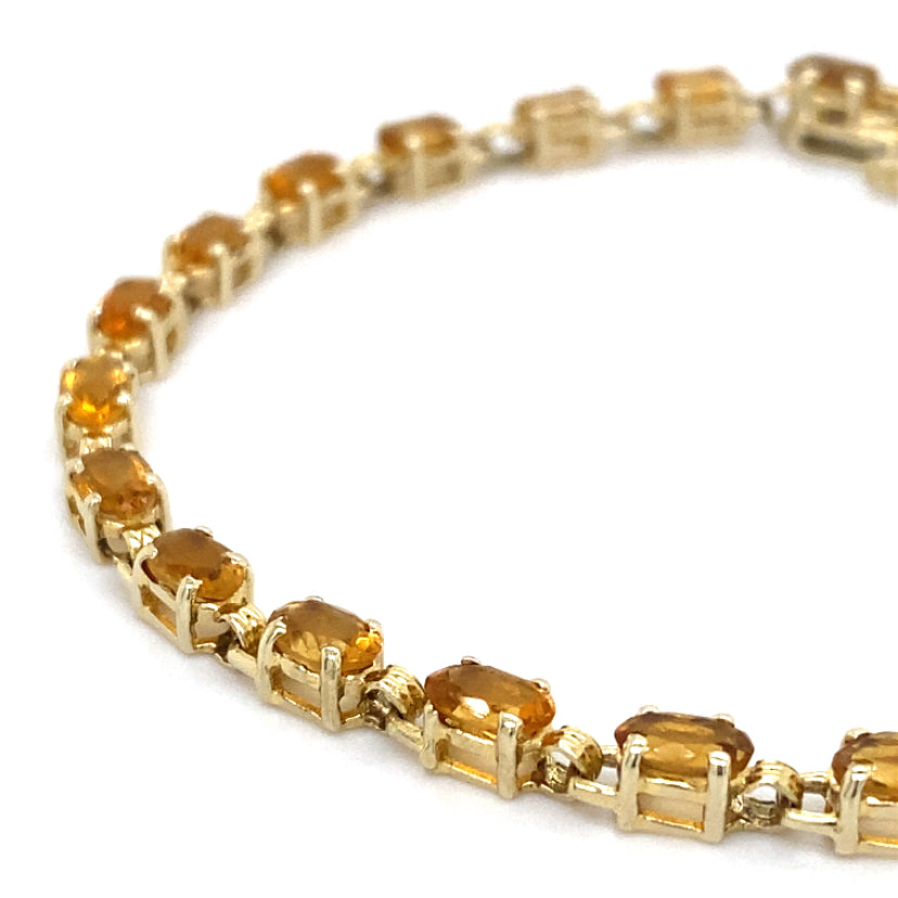 Estate Citrine Bracelet