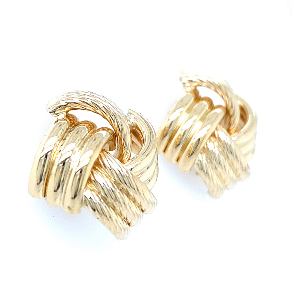 Estate Love Knot Earrings