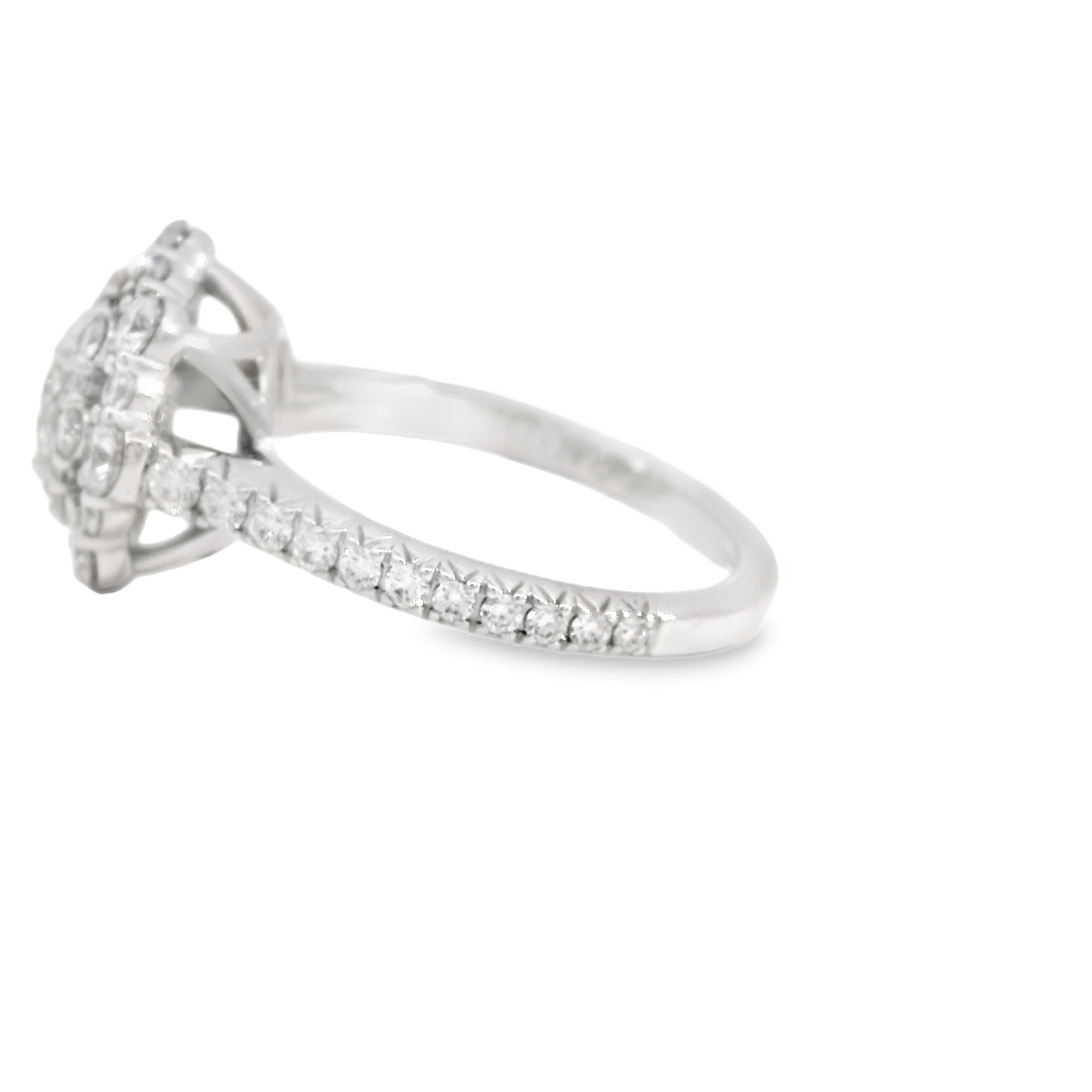 18K White Gold Forevermark Diamond Ring
