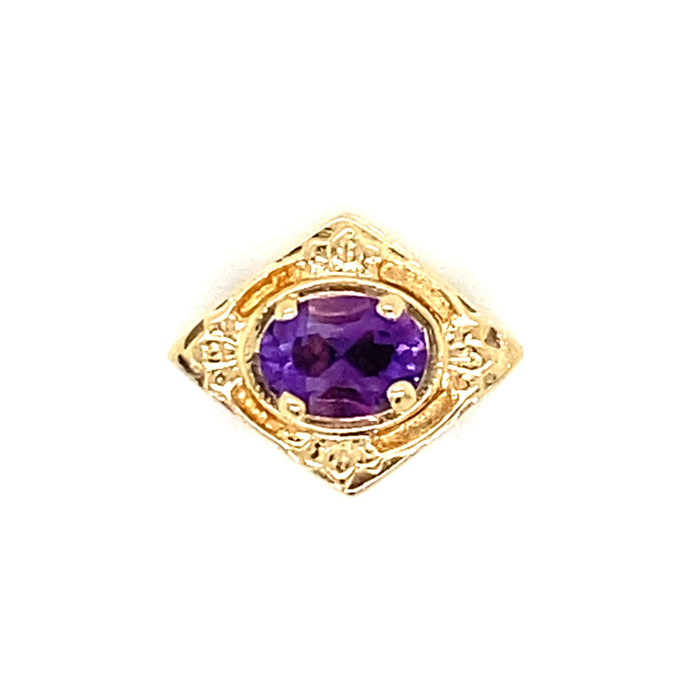 Estate Amethyst Slide