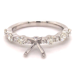 Diamond Semi-Mount Ring