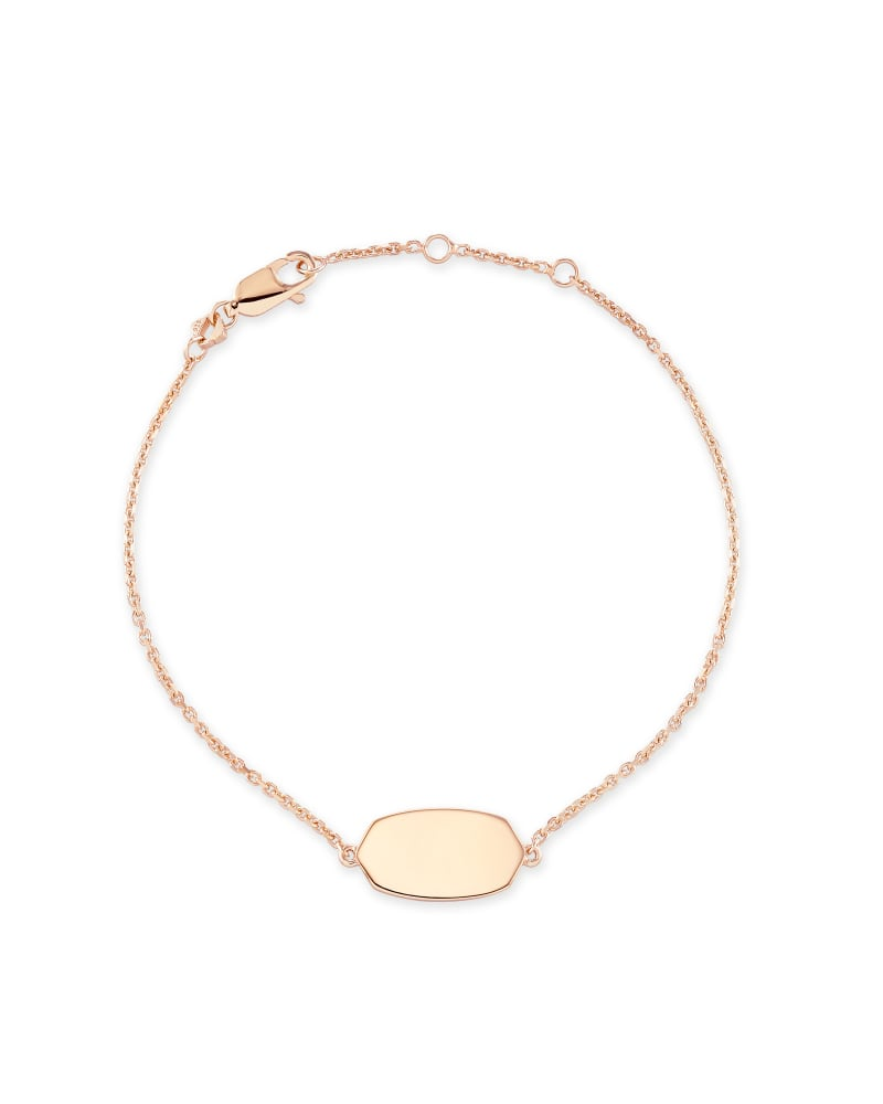 Elaina Delicate Chain 18K Rose Gold Vermeil Bracelet by Kendra Scott