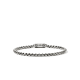 Chains Box Silver 3.7mm Box Chain Bracelet with Pusher Clasp by John Hardy