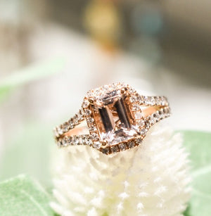 Morganite Ring