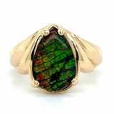 Estate Pear Shaped Opal Doublet Fashion Ring