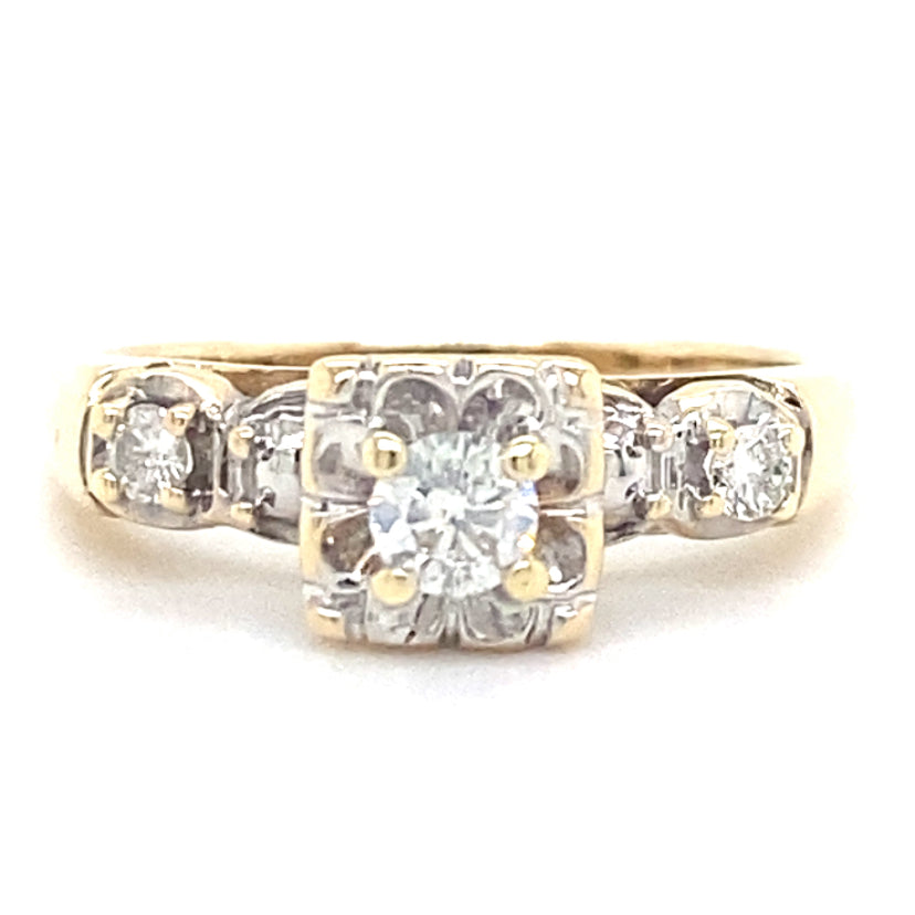 Estate Vintage Style Engagement Ring