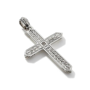 Classic Chain Silver Cross Pendant by John Hardy