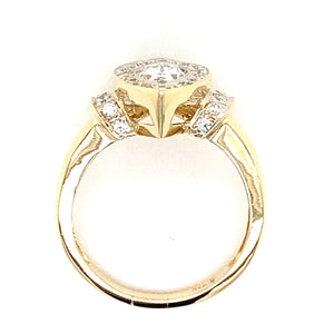 Estate CZ Marquise Ring