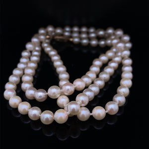 
            
                Load image into Gallery viewer, Estate 29&amp;quot; Akoya Pearls
            
        