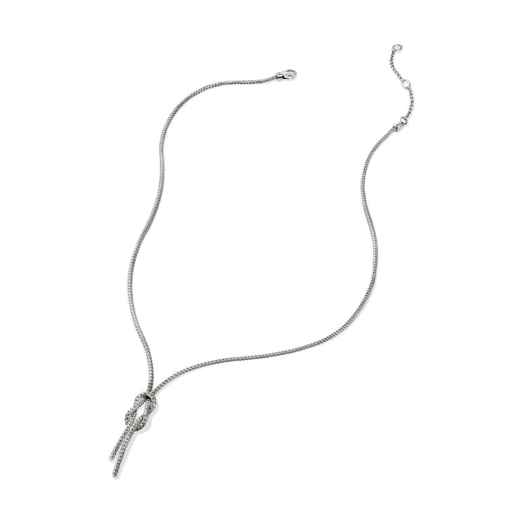 Love Knot Silver Chain Necklace by John Hardy