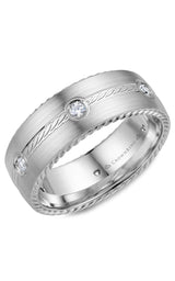 Crownring Wedding Band