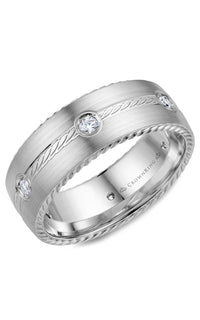 Crownring Wedding Band