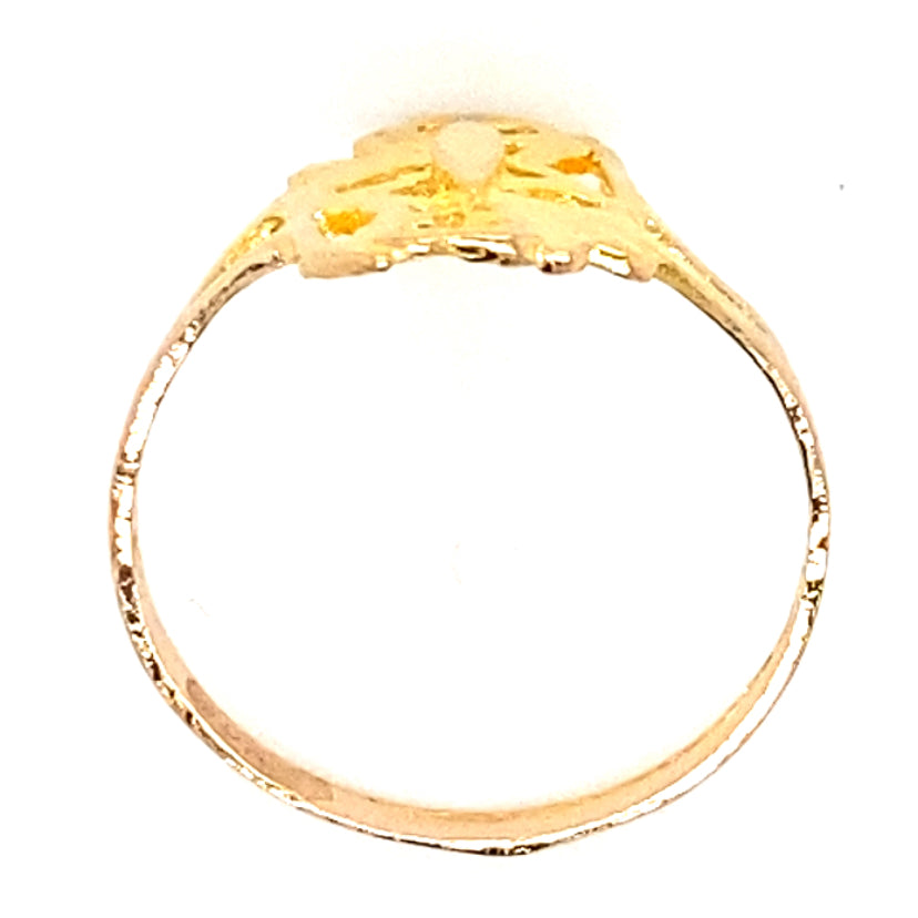 Estate 18K Filigree Ring