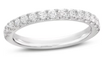 14K White Gold 0.33cttw LAB GROWN Diamond Band