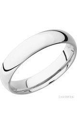 5 mm wide Domed Cobalt Chrome band.