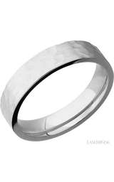5 mm wide Flat Cobalt Chrome band.