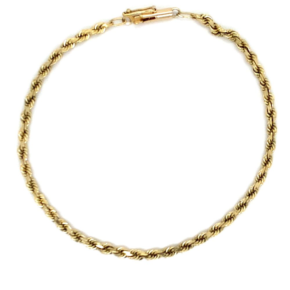 
            
                Load image into Gallery viewer, Estate 3mm Rope Bracelet
            
        