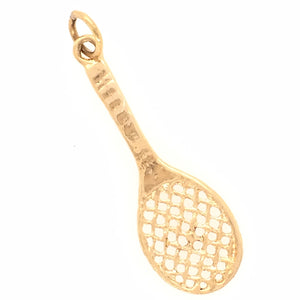 
            
                Load image into Gallery viewer, Estate Tennis Racket Pendant
            
        