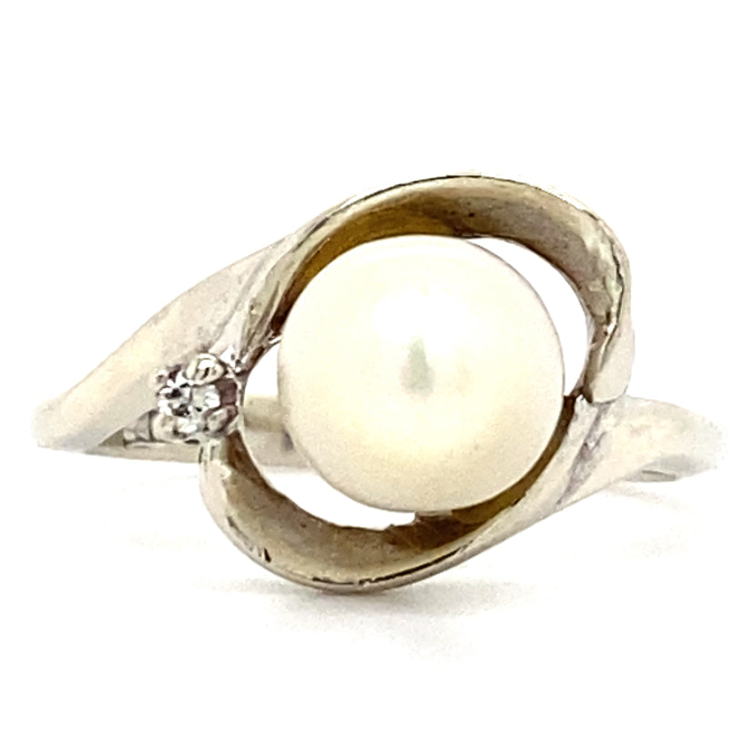 Estate Cultured Pearl Ring