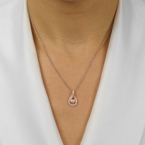 Infinity Diamond Necklace