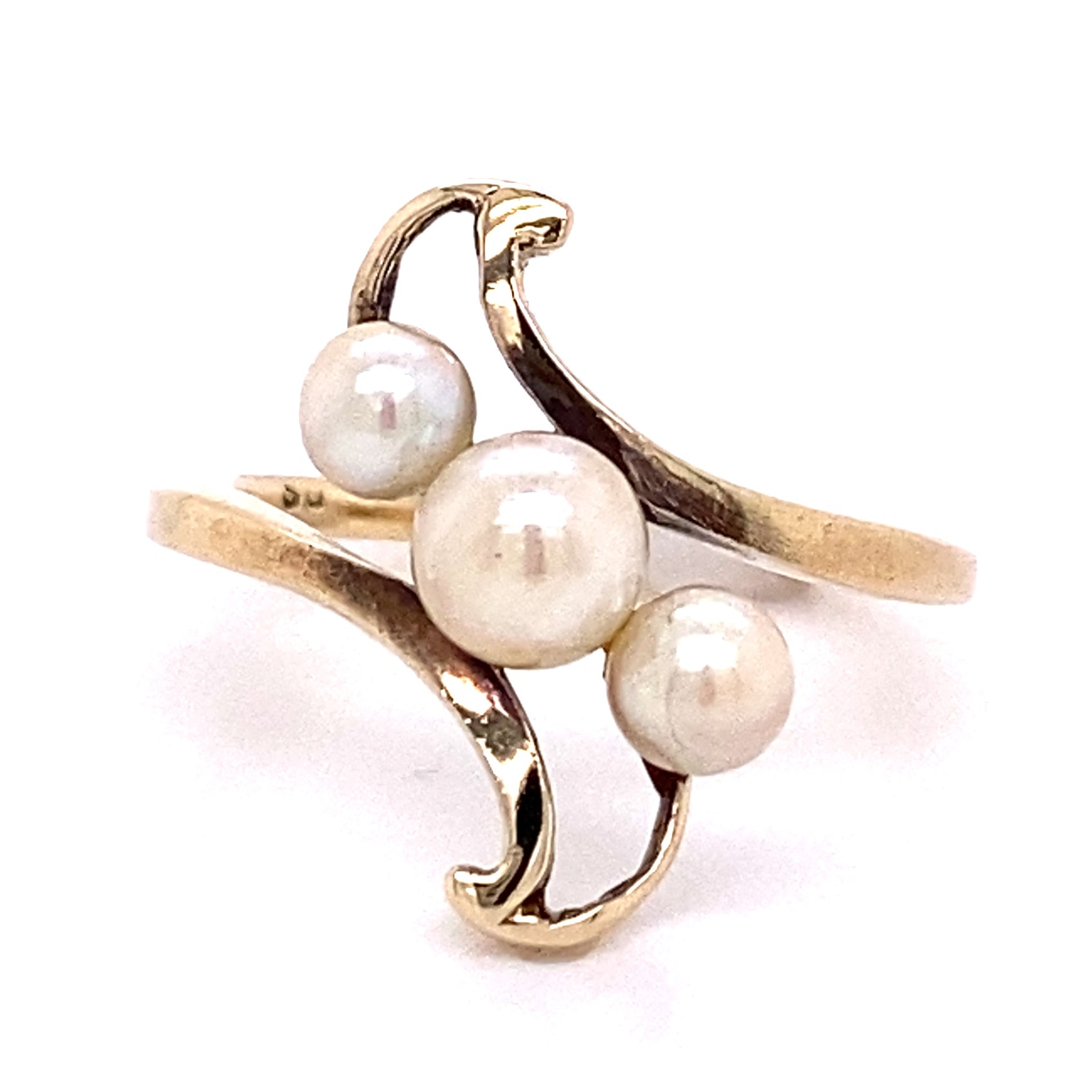 Estate Fancy Pearl Ring