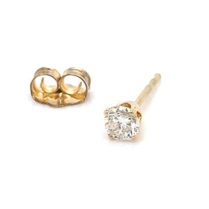 Estate Single Diamond Stud