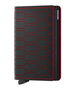 Fuel Black Red Slimwallet by Secrid