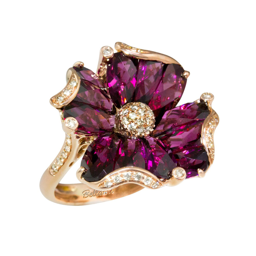 Rhodolite Garnet Ring by Bellarri