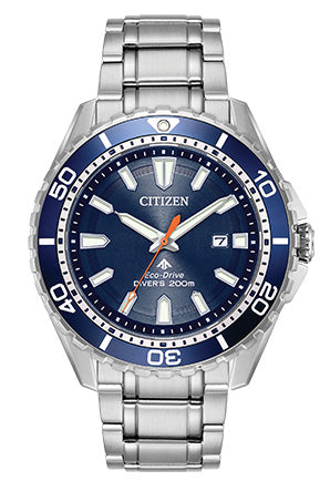 Promaster Diver Eco Drive with Blue Dial / Bezel Ring & Date by Citizen