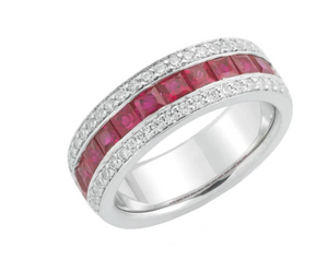 Ruby and Diamond Ring