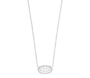 Elisa Silver Plated Filigree Necklace  by Kendra Scott