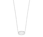Elisa Silver Plated Filigree Necklace  by Kendra Scott