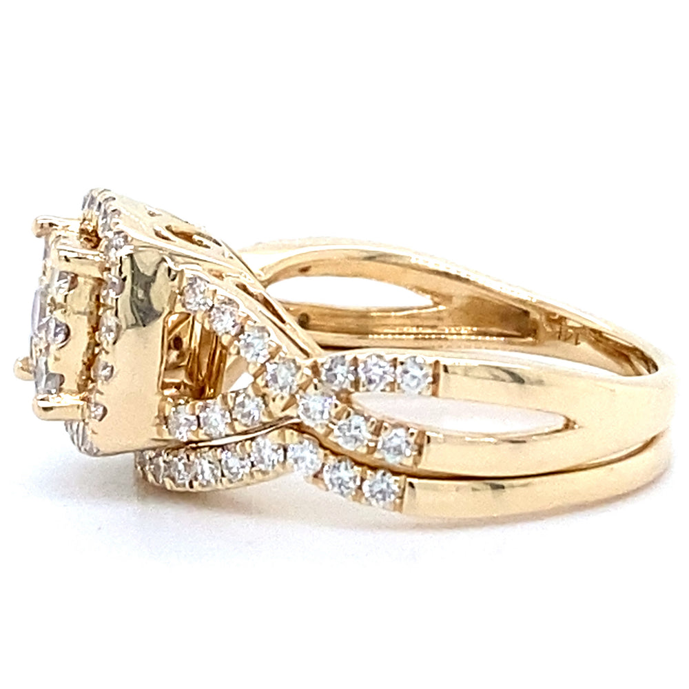 Estate Diamond Wedding Set