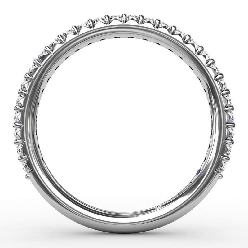 White Gold Diamond Wedding Band
